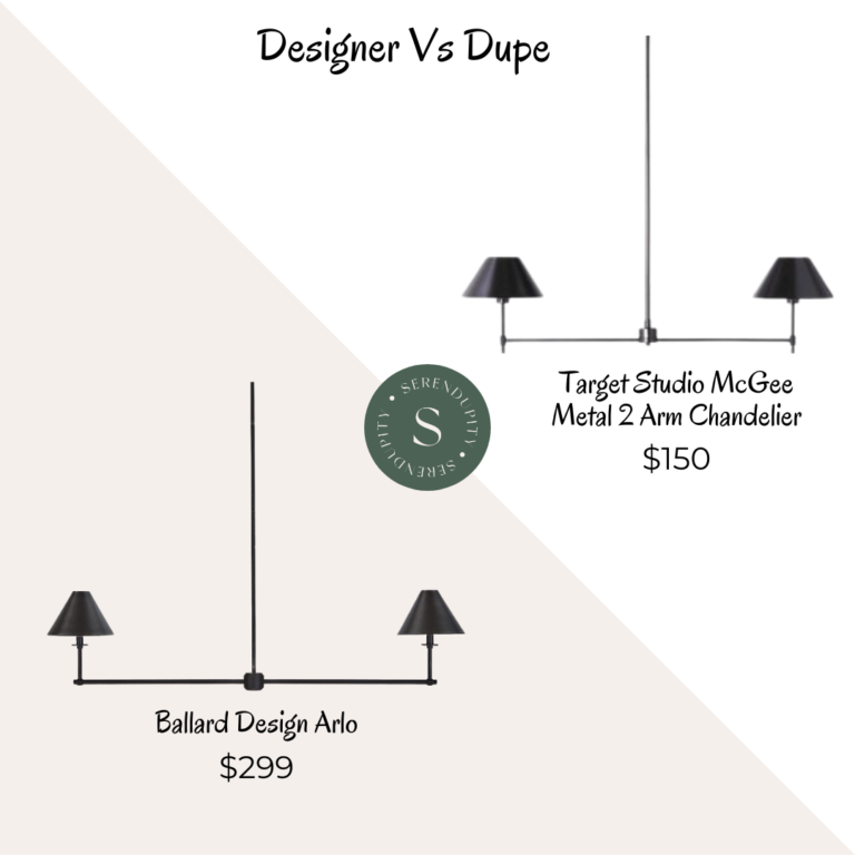 Designer VS Dupe – Ballard Designs Arlo Chandelier