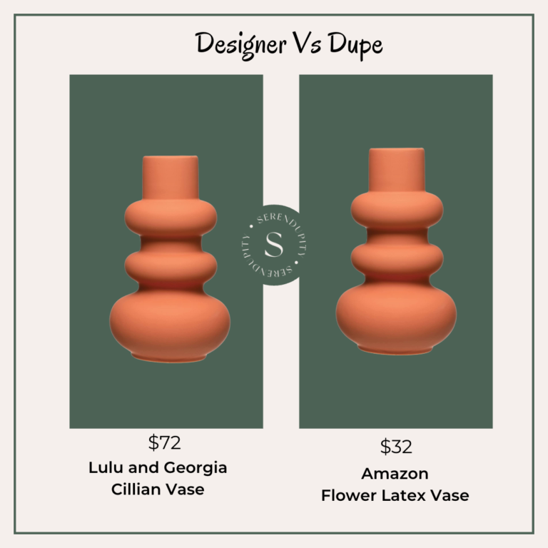 Designer VS Dupe – Lulu and Georgia Cillian Vase