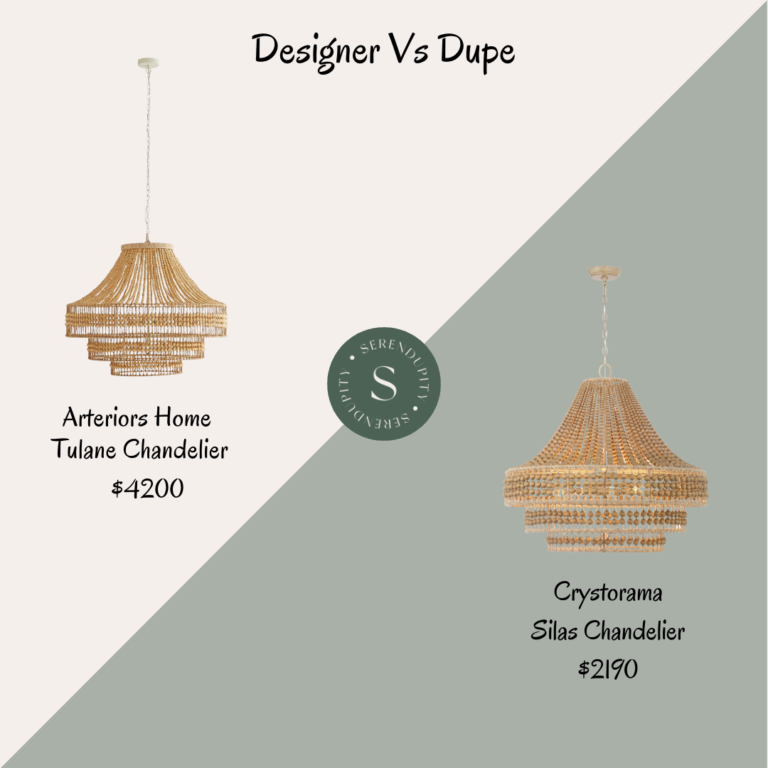 Designer VS Dupe – Arteriors Home Tulane Chandelier